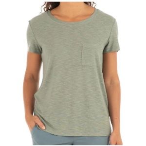 Freefly Slub Channel pocket tee